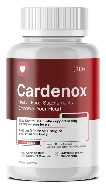 Cardenox product packaging